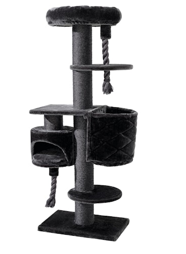 NOBBY Kratzbaum "CUPID XL" dunkelgrau; 60 x 40 x 165 cm