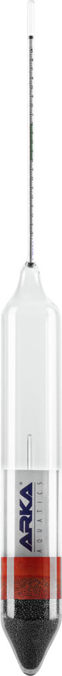 ARKA Aräometer inklusive Thermometer Aquarienpflege