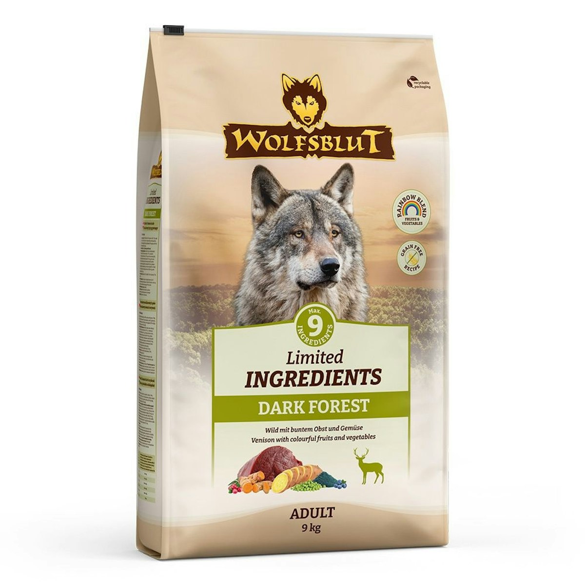 Wolfsblut Limited Ingredients 2 x 9kg Dark Forest Adul
