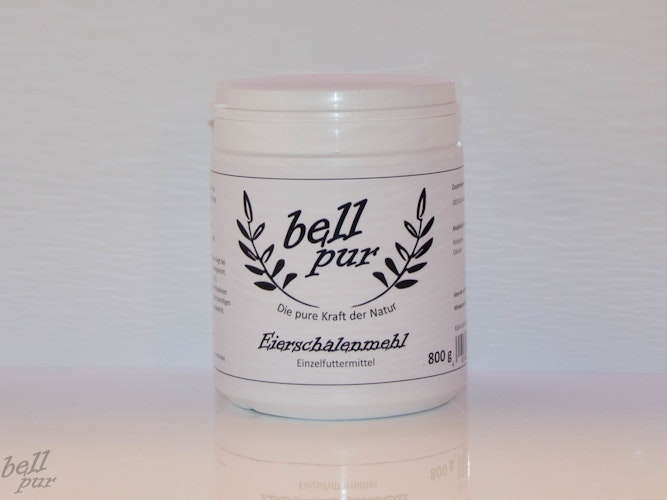 Bell Pur Eierschalenmehl 800g Nahrungsergänzung für Hunde