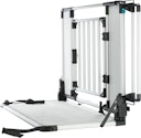 Vorschaubild B-WARE TRIXIE Universal-Heckgitter 94-114x69x53cm silber/schwarz