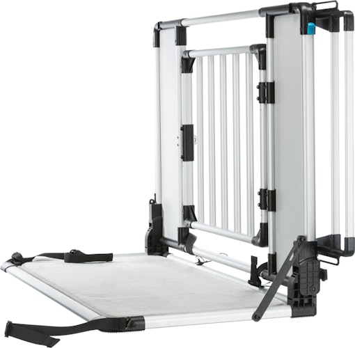 B-WARE TRIXIE Universal-Heckgitter 94-114x69x53cm silber/schwarz