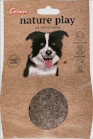 Corwex nature play Ball 6 Centimeter braun Hundespielzeug