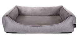 Allpets Bett Mila orthopädisch grau Hundeschlafplatz