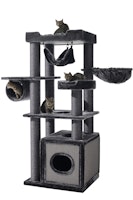 NOBBY Kratzbaum "FARIS" grau; 70 x 60 x 173 cm