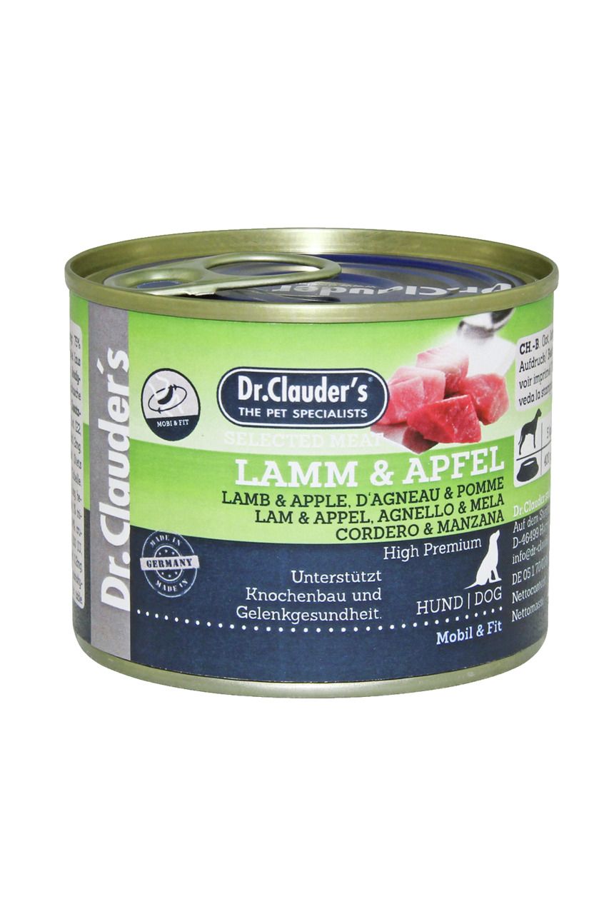 Dr. Clauder's Selected Meat 200g Dose Hundenassfutter