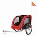 Vorschaubild TRIXIE Fahrrad-Anhänger schwarz/rot