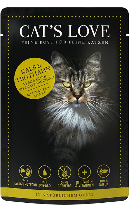 Cat's Love Adult Mix 85g Beutel Katzennassfutter