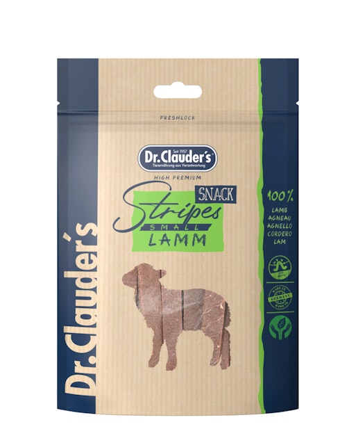 Dr Clauder´s Lammfleisch Stripes Small HundesnackVorschaubild