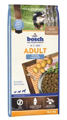 bosch Adult Fisch & Kartoffel Hundetrockenfutter