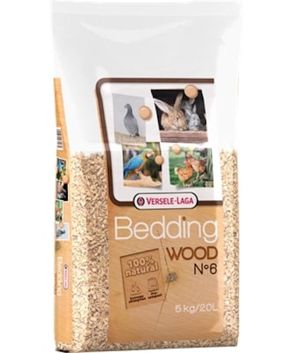 Vers 15kg Wood Bedding Größe 6 - 60L