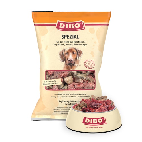 DIBO Spezial Spezialfutter / Frostfutter für Hunde