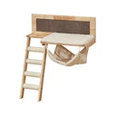 Vorschaubild NOBBY Wandelement Plattform "KIU" cream 70 x 37,5 x26 (81) cm