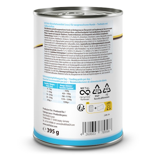 Wolfsblut Vet Nassfutter 395g