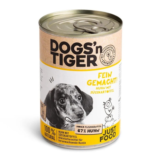 Dogs'n Tiger 400g Dose HundenassfutterVorschaubild