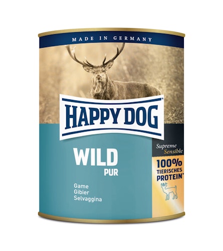 HAPPY DOG 800 Gramm Hundenassfutter