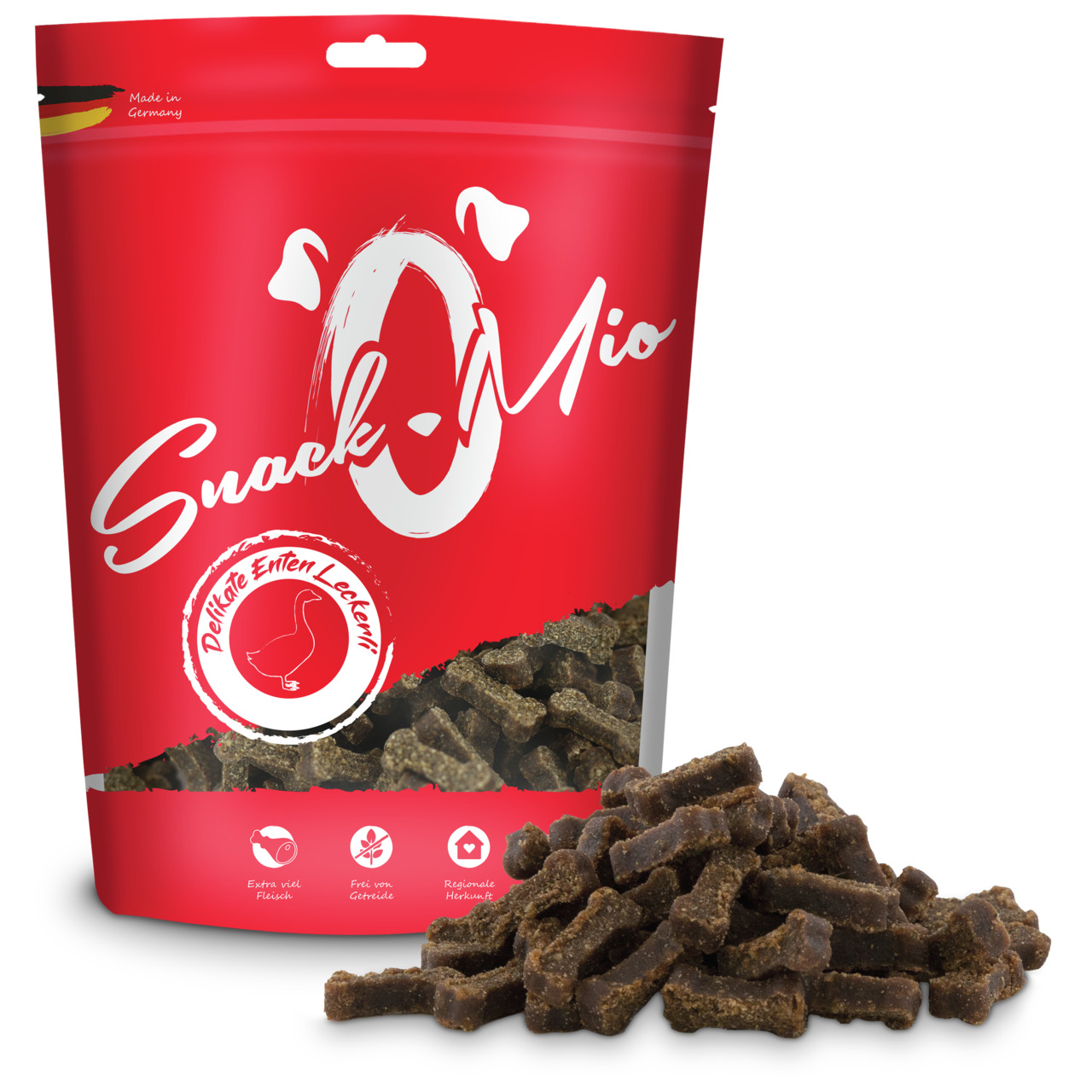 SnackOMio delikate Leckerli 125 Gramm Hundesnack