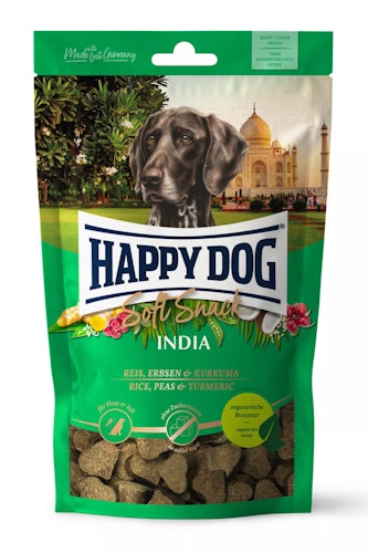 HAPPY DOG India Soft Snack 100 Gramm Hundesnack