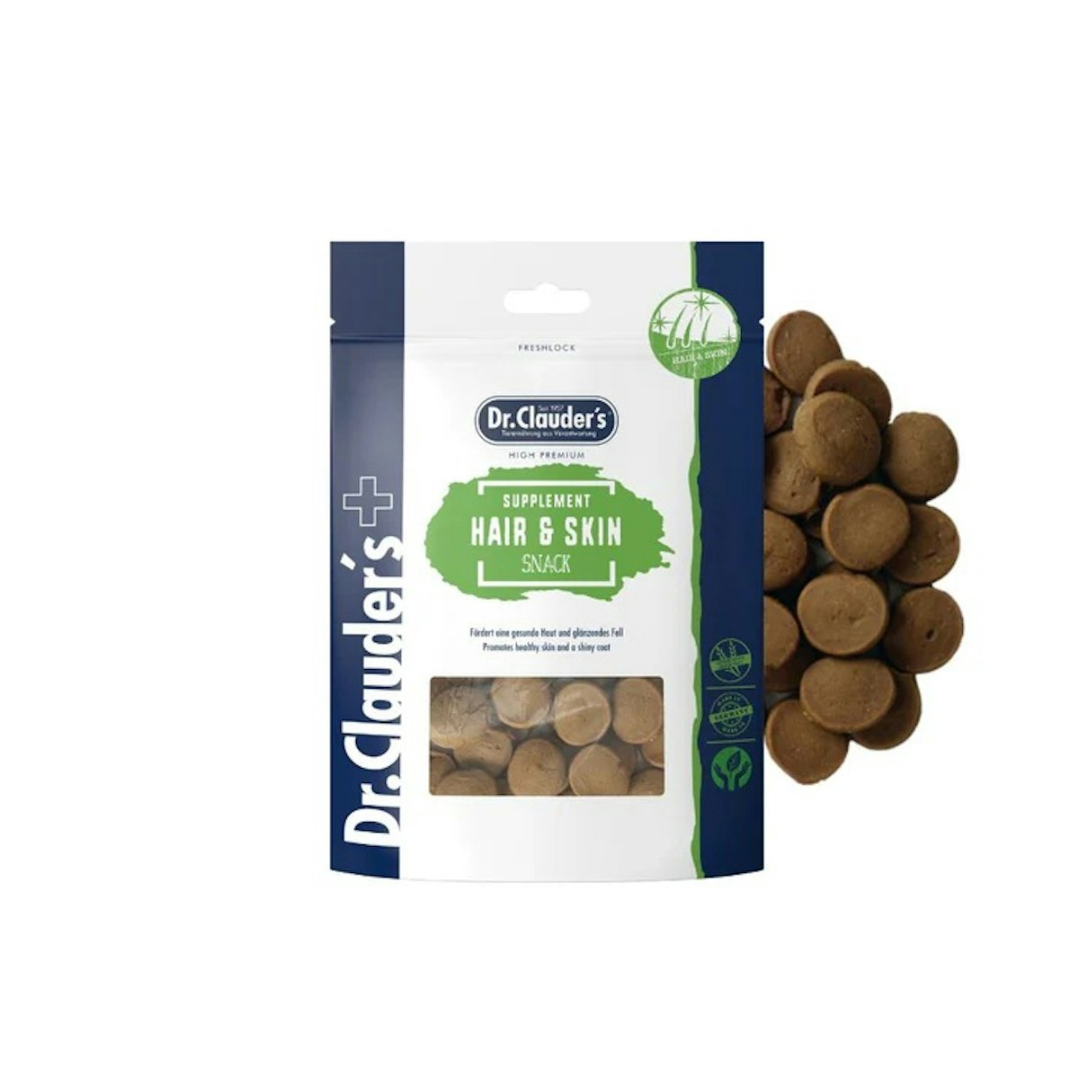 Dr. Clauder’s 8 x 150g Hair&Skin Katzensnack