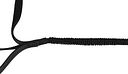 Vorschaubild TRIXIE Bauchgurt mit Leine, breit, neoprengepolstert, Gurt: 70–120 cm/12 cm,  Leine: 1,10–1,50 m/20 mm, sch