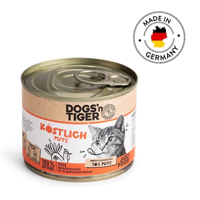 Dogs'n Tiger 200g Dose KatzenassfutterVorschaubild