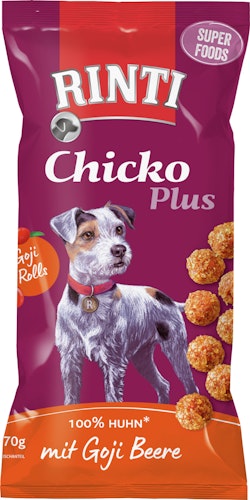 RINTI Chicko Plus Superfoods Huhn 70 Gramm Hundesnack
