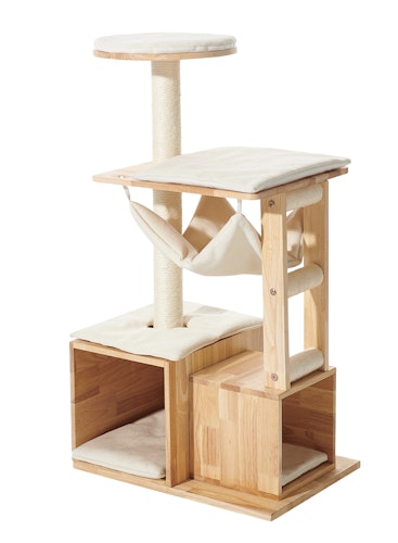 NOBBY Kratzbaum  "LIGNO" cream; 60 x 40 x 108 cm