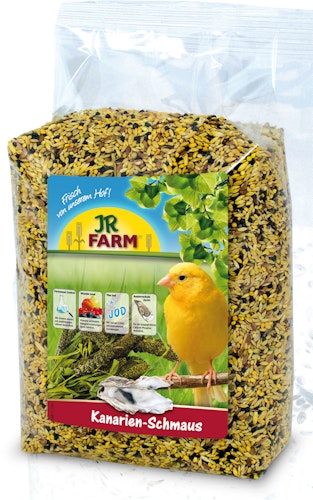 JR FARM Kanarien-Schmaus 1kg Vogelfutter