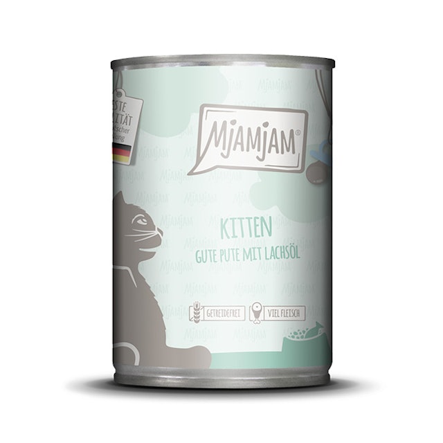 MJAMJAM Leckere Mahlzeit Kitten 400g Dose KatzennassfutterVorschaubild