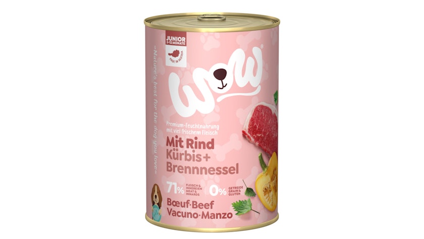 WOW Junior 400g Dose HundenassfutterVorschaubild