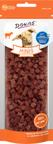 Dokas Hund Minis Lammfleisch 70g