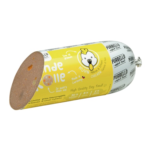 PurBello Hunderolle 800 Gramm Hundenassfutter