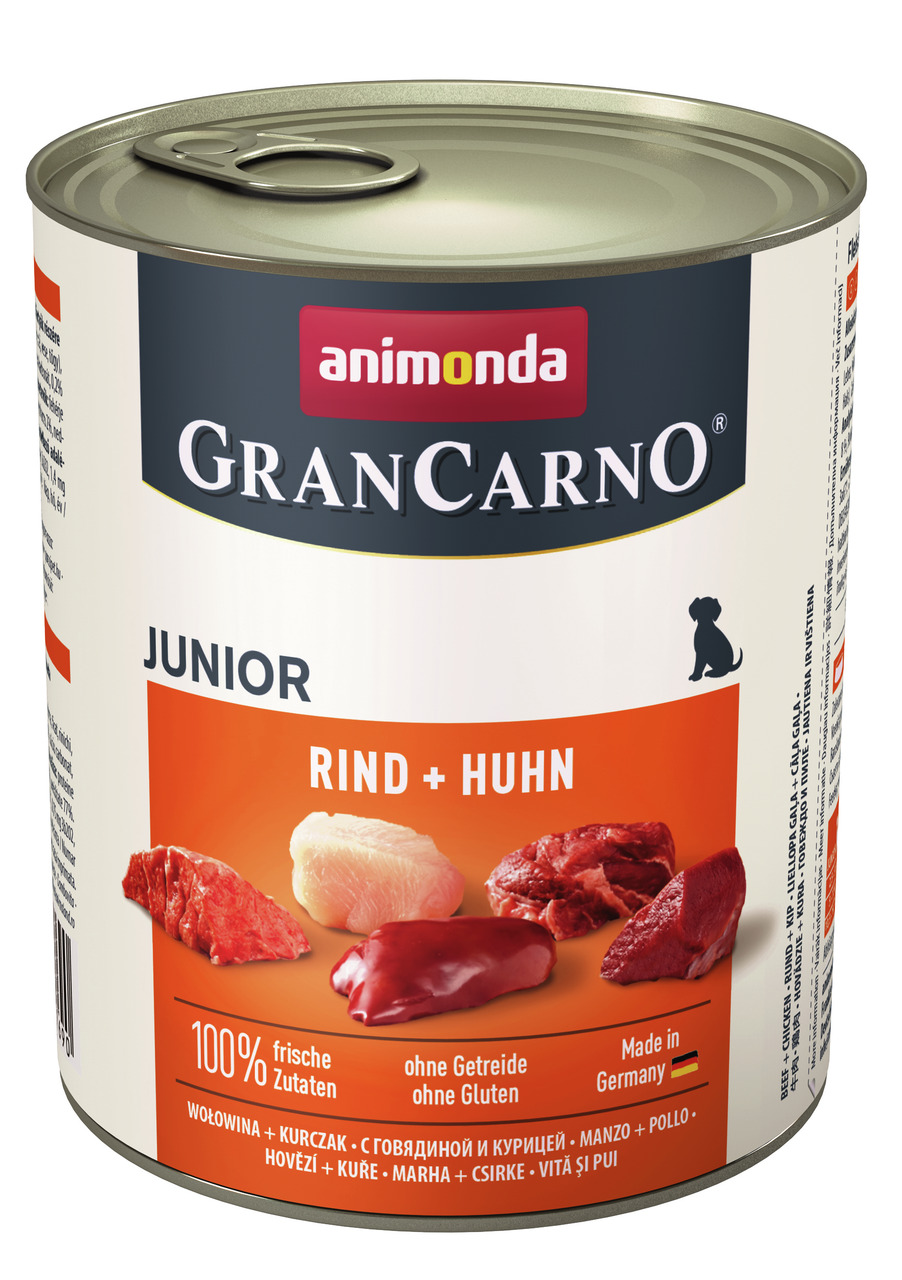 animonda Gran Carno Junior 800g Dose Hundenassfutter