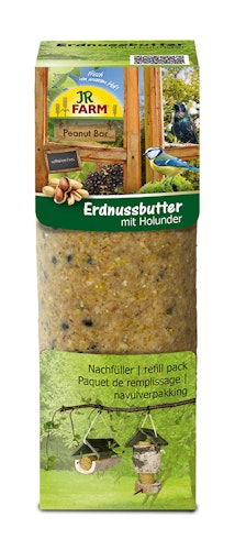 JR FARM Peanut Bar Erdnussbutter 350g Wildvogelfutter zum Nachfüllen