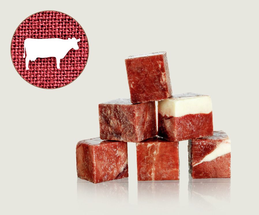 Graf Barf Herz Rind Spezialfutter / Frostfutter für Hunde