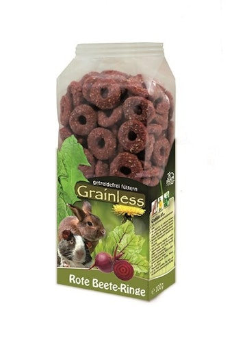 JR FARM Grainless Rote Beete-Ringe 100g Kleintiersnack