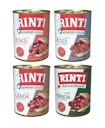 Vorschaubild RINTI Kennerfleisch Dose 24 x 800g Mixpaket (Rind,Ross,Lamm,Hirsch) Hundenassfutter