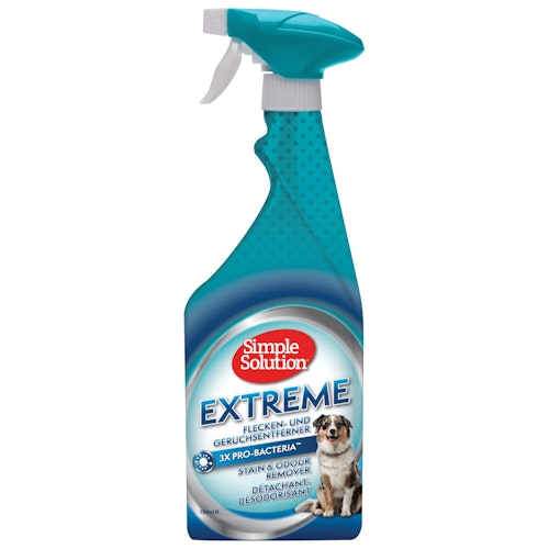 Simple Solution Hunde Flecken-& Geruchsentferner Extreme 750 ml Sprühflasche