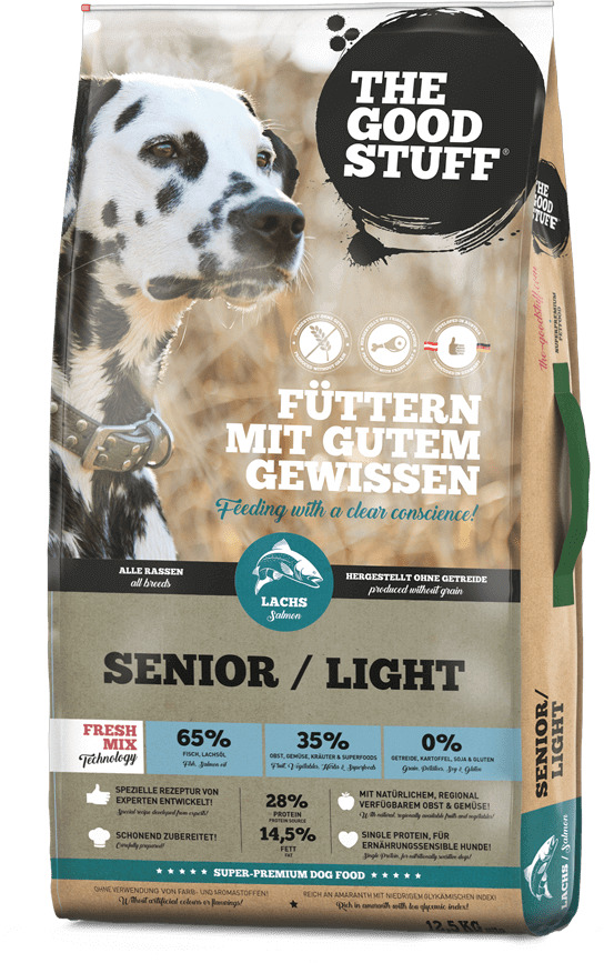 The Goodstuff Senior Light Salmon Hundetrockenfutter