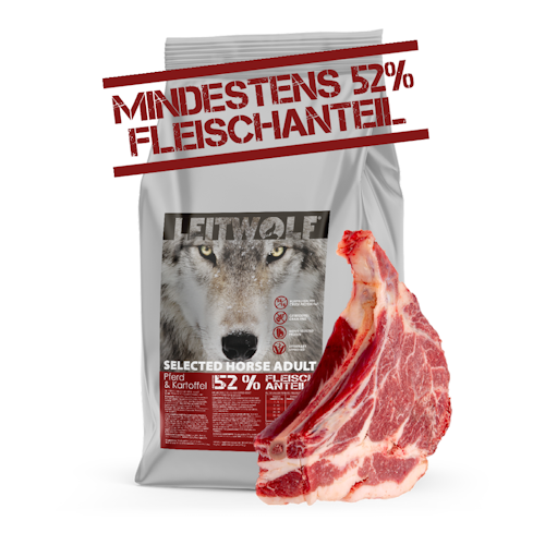 LEITWOLF Selected Pferd mit Kartoffeln