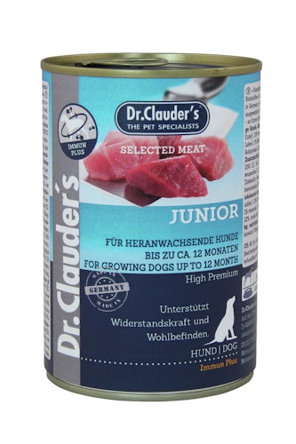 Dr. Clauder's Selected Meat Immun plus 400g Dosen Hundenassfutter