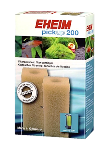 EHEIM Aquarien Filterpatrone für Filter 2012 und pickup 200 2 Stück