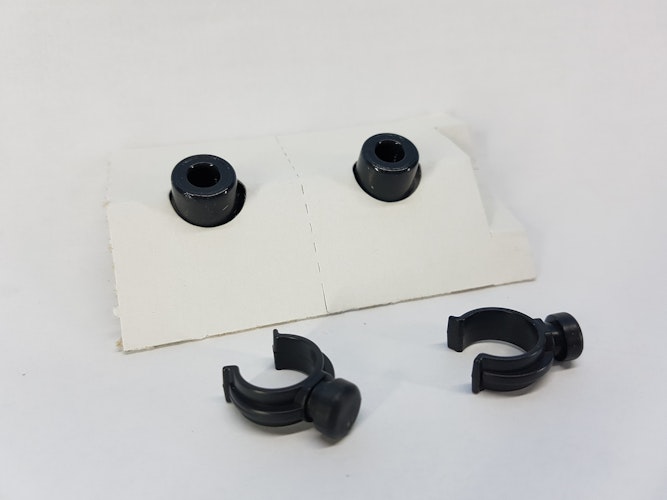 EHEIM 4014100 Sauger mit Klemmbügel (2 Stück) für Schlauch ø12/16mm Zubehör