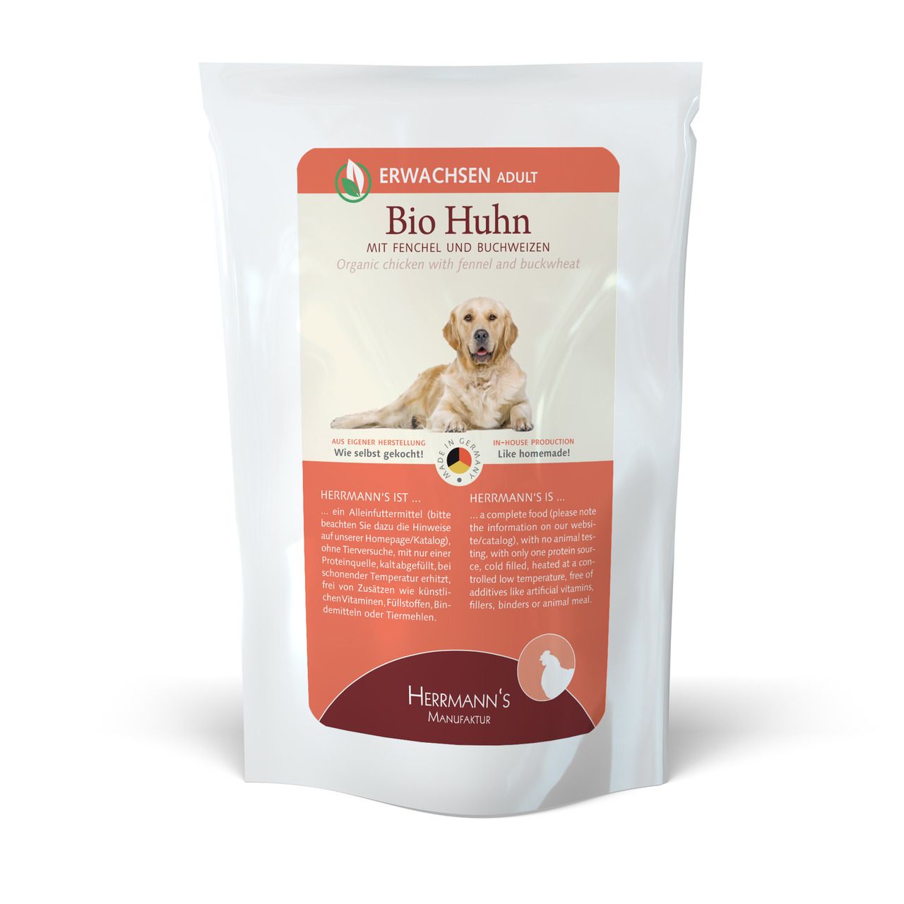 Herrmann's Selection Erwachsen 15x150g Beutel Hundenassfutter