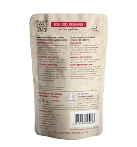 BOSCH Freshe Schnauze Topping 200g rotes Ackergemüse