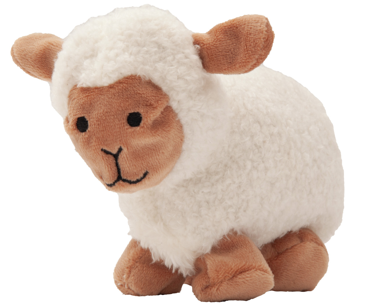 Aumüller Katzenspielkissen Schäfchen Sally mit Baldrian und Dinkelspelz Katzenspielzeug