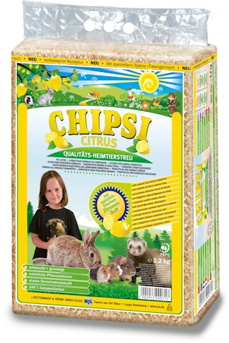 CHIPSI plus Citrus 3,2 Kilogramm Einstreu