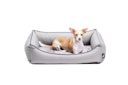 Vorschaubild Allpets Bett Clara orthopädisch grau Hundeschlafplatz