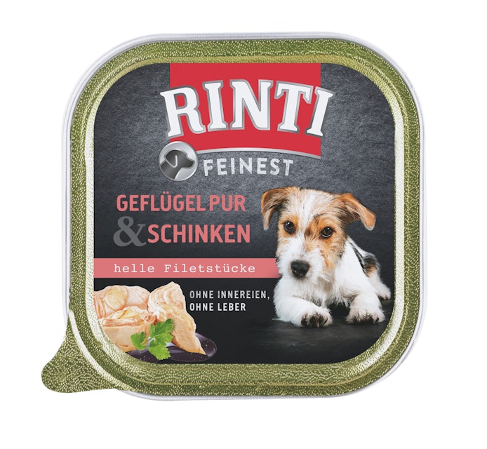 RINTI Feinest 150g Schale HundenassfutterVorschaubild