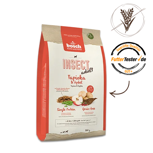 Bosch HPC INSECT Adult Tapioka mit Äpfel 800g 